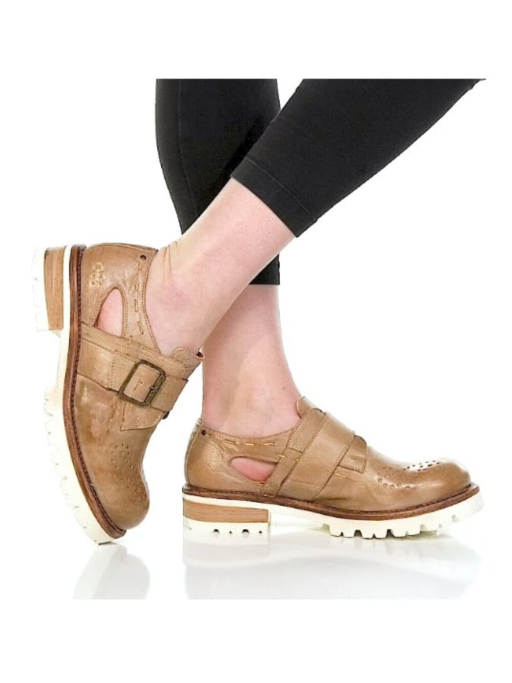 BED/STU Leather Dagny Casual Shoes - Picture 3 of 6